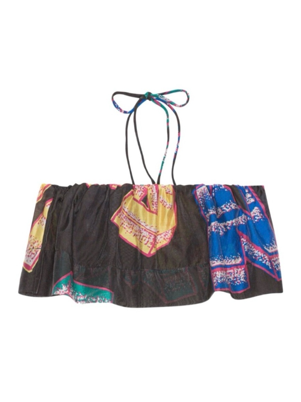 GANNI Sheer Voile Top
